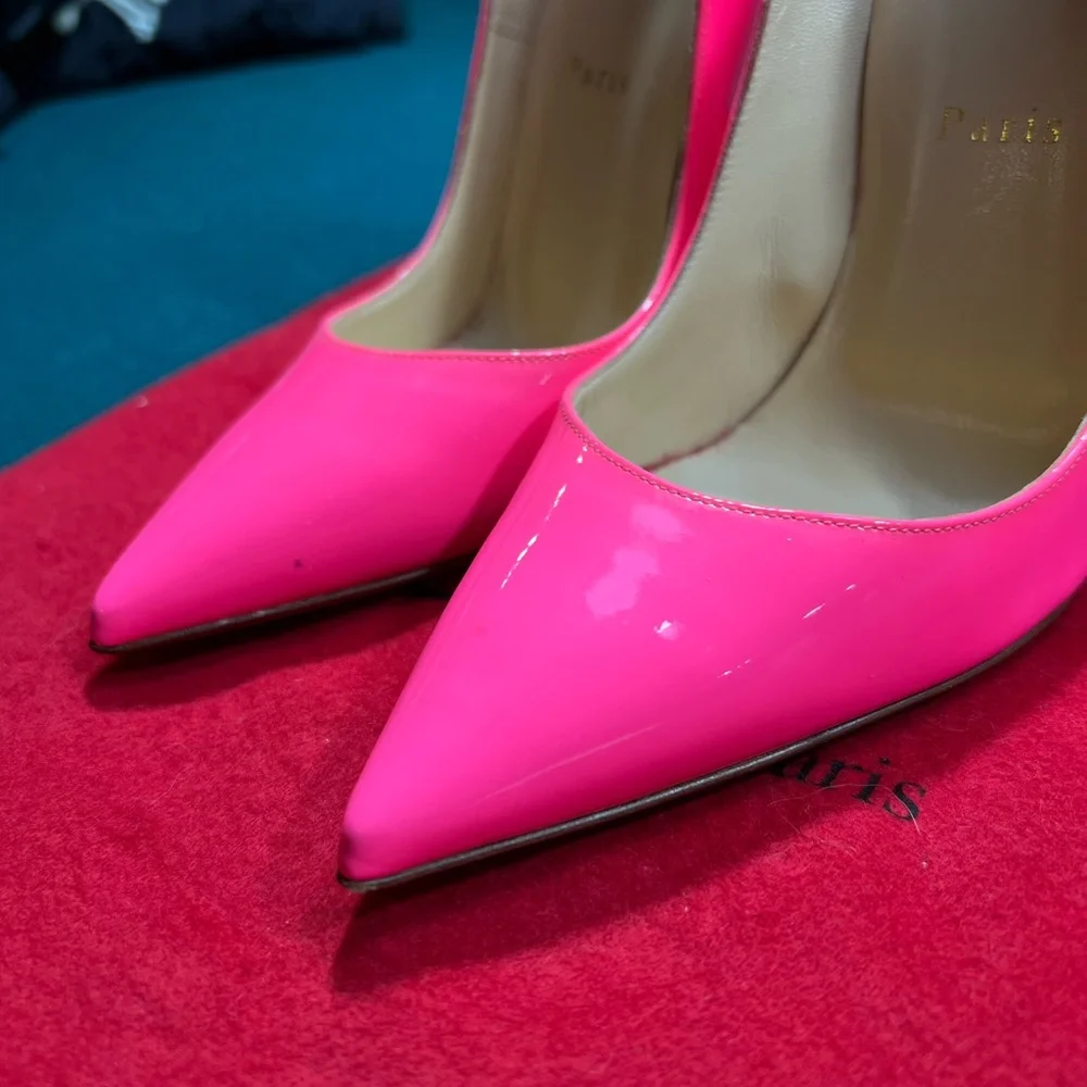 Christian Louboutin So Kate Heels - Pink EU 38.5 - Picture 5 of 9